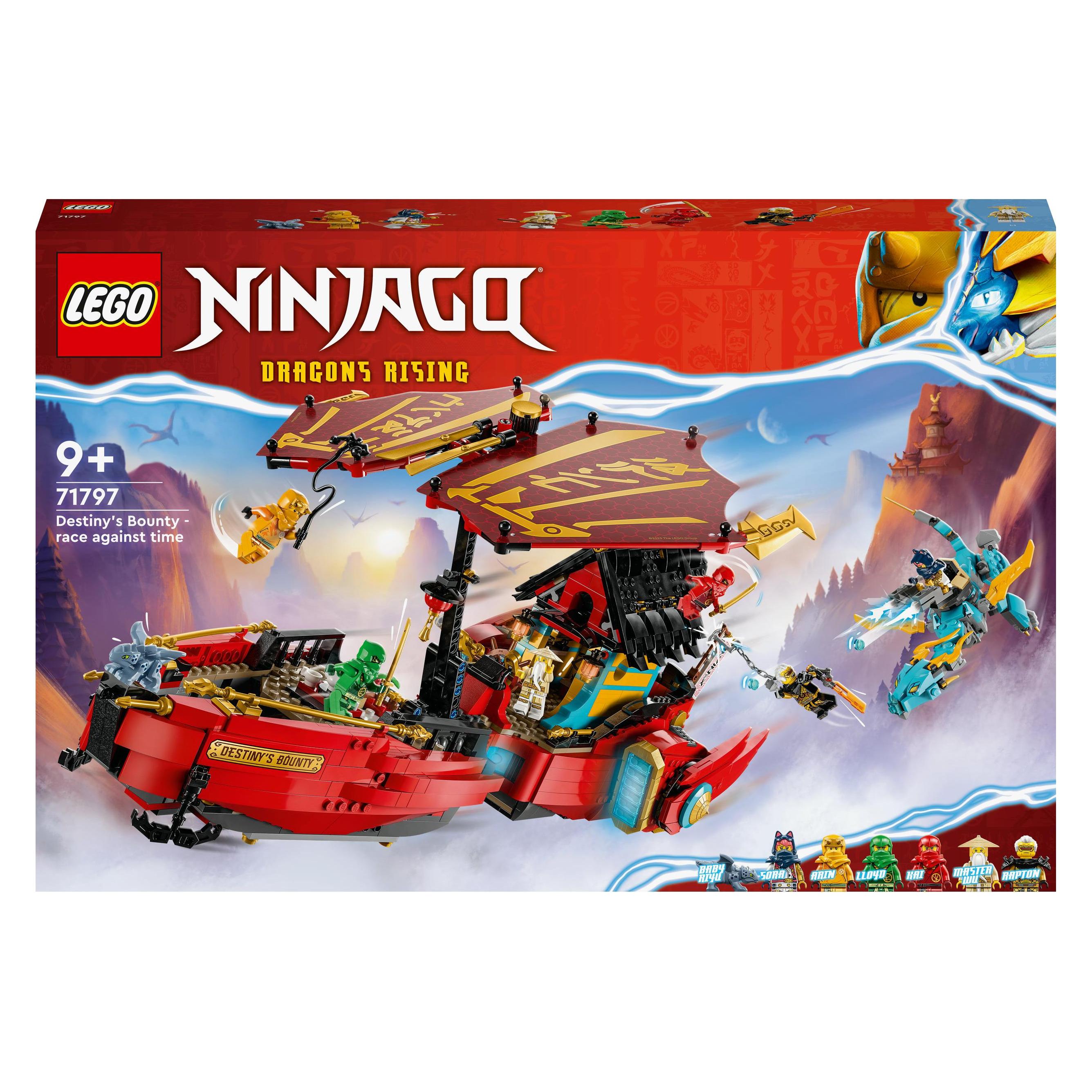 LEGO Ninja-Flugsegler im Wettlauf mit der Zeit (71797, LEGO Ninjago) (71797)