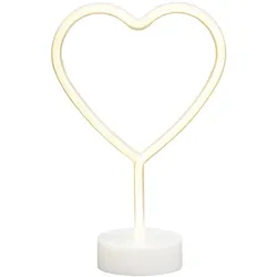 Konstsmide Weihnachtsbeleuchtung  LED Schlauchsilhouette Herz