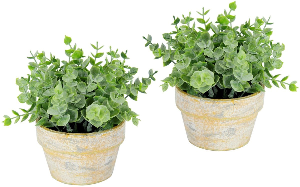 Merkloze Kunstplant Eucalyptus in Pot voor Decoratie