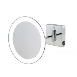 Koh-I-Noor DISCOLOLED HOTEL Direkter Stromanschluss. Einfacher Arm Ø 23 , Chrom, H35/1KK2 H35/1KK2