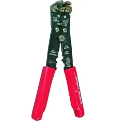 Kopp 320460083 Automatik-Abisolierzange, selbsteinstellend 0, 13mm2-6mm2, Farbe: schwarz/rot  - 3 Stück