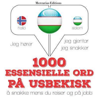 1000 essensielle ord på usbekisk - JM Gardner, Audio, 9782821125643