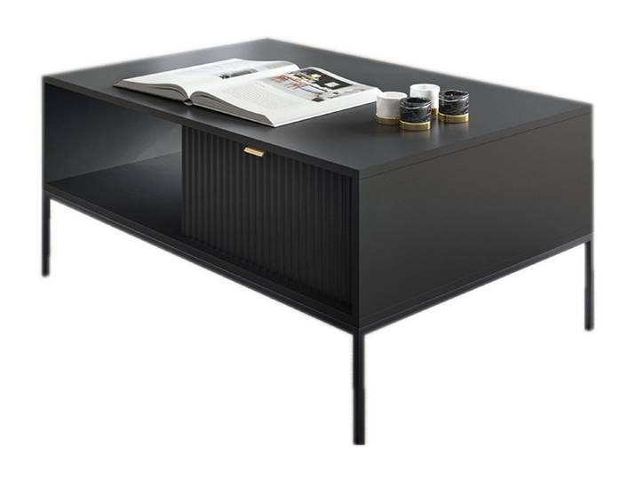 Compleo Couchtisch Couchtisch Nova, Kaffeetisch mit Schublade und Ablagefach