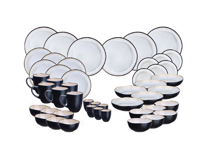 Björn Iris Full Service Geschirr Set 48 tlg. Weiss
