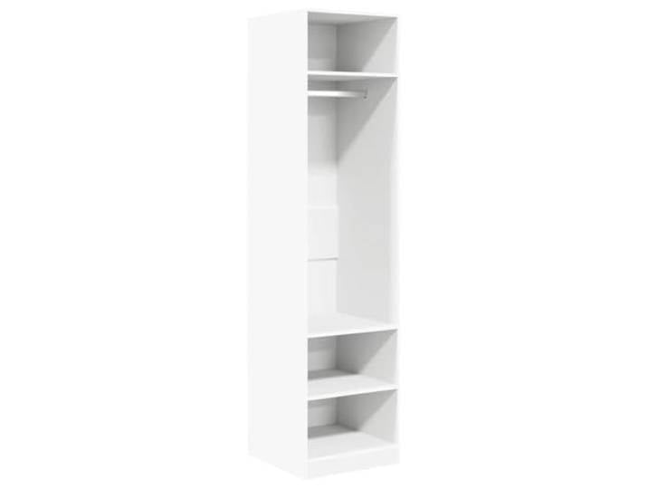 vidaXL Kleiderschrank Weiß 50x50x200 cm Holzwerkstoff