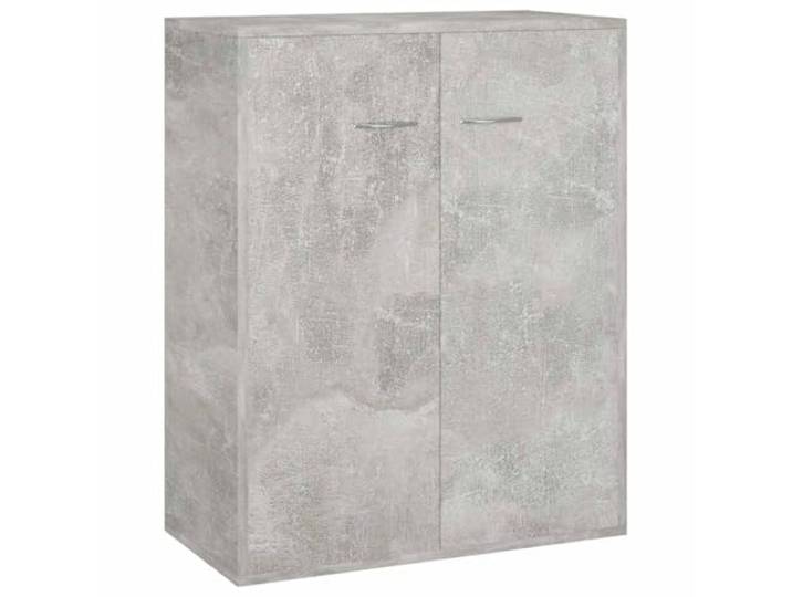 vidaXL Buffet Gris béton 60x30x75 cm Bois d'ingénierie