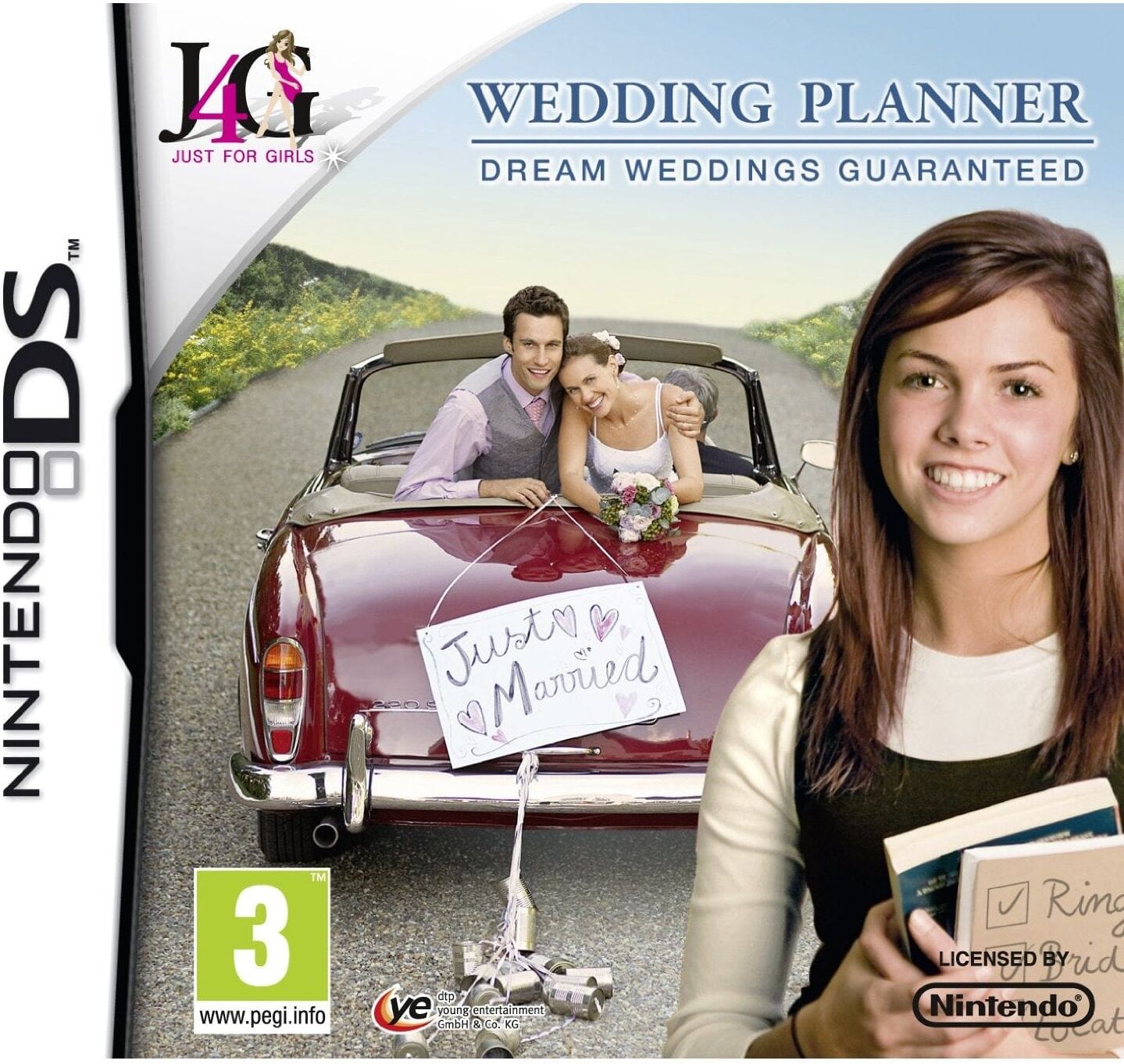 Wedding Planner: Dream Weddings Guaranteed for Nintendo DS (Disc) - Nintendo DS Game, Plan 25 Weddings, Ages 10+, by DTP Entertainment