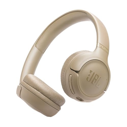 JBL Tune 530 BT Draadloze On-Ear Koptelefoon met Bluetooth, Beige