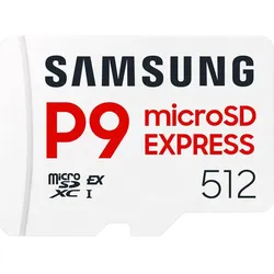 Samsung P9 Express, Microsd Express (256 GB, microSD Express, UHS-I), Speicherkarte