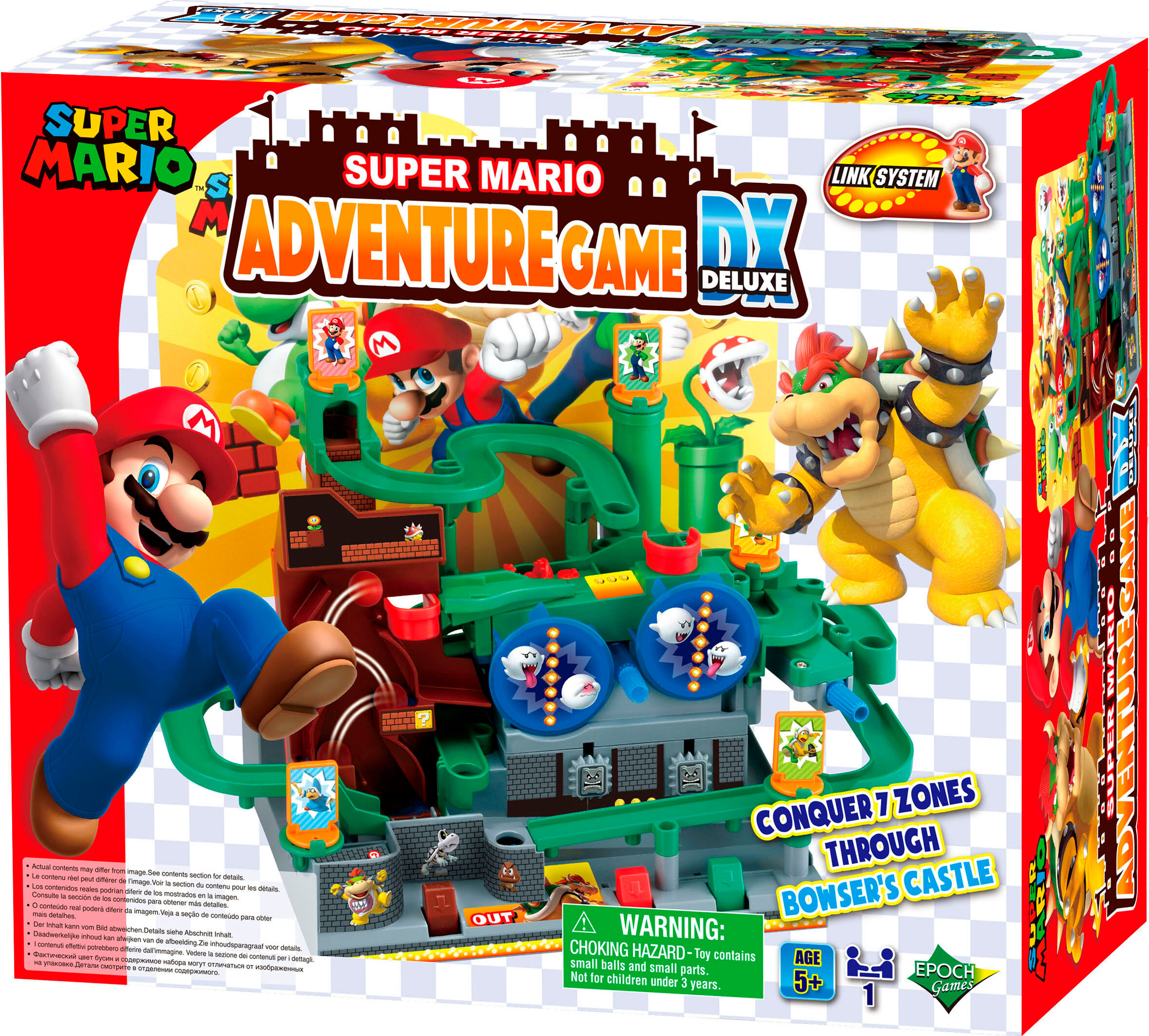 Spiel EPOCH GAMES "Super Mario™ Adventure Game DX", bunt, Spiele, Kinder, Spiel