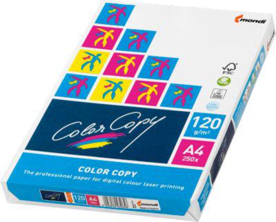 Kopierpapier Mondi Color Copy, DIN A4, 120 g/m², reinweiß, 250 Blatt