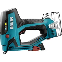 Novus Akkutacker J-550 Solo 18 V CAS Klammern A/H 6–14 mm Nägel E 16 mm