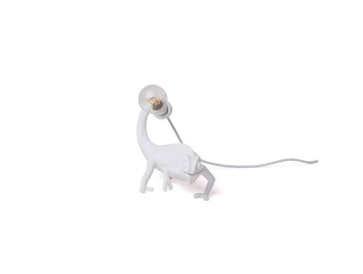 SELETTI LED-Dekolampe Chameleon Lamp Still, weiß, USB Still, weiß / opal, für Wohn- / Esszimmer, Kunststoff, Design