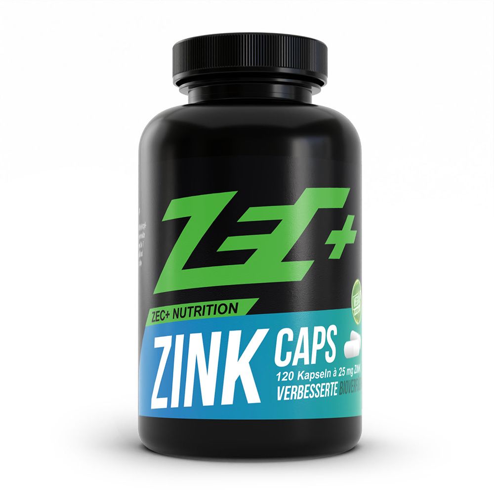Zinc (120) Unflavoured 120 St Kapseln