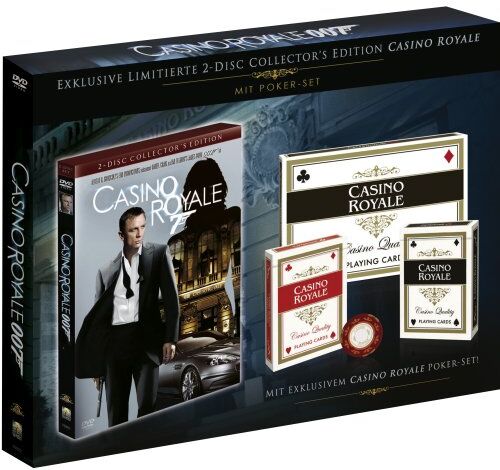 Martin Campbell - James Bond - Casino Royale (Collector's Edition, 2 DVDs + 2 Decks Pokerkarten) - Preis vom 14.10.2026 23:07:16 h