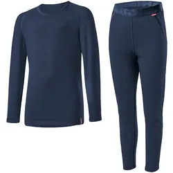 Löffler UNTERWÄSCHE SET LANG TRANSTEX® WARM - Kinder - dark blue (495) 164