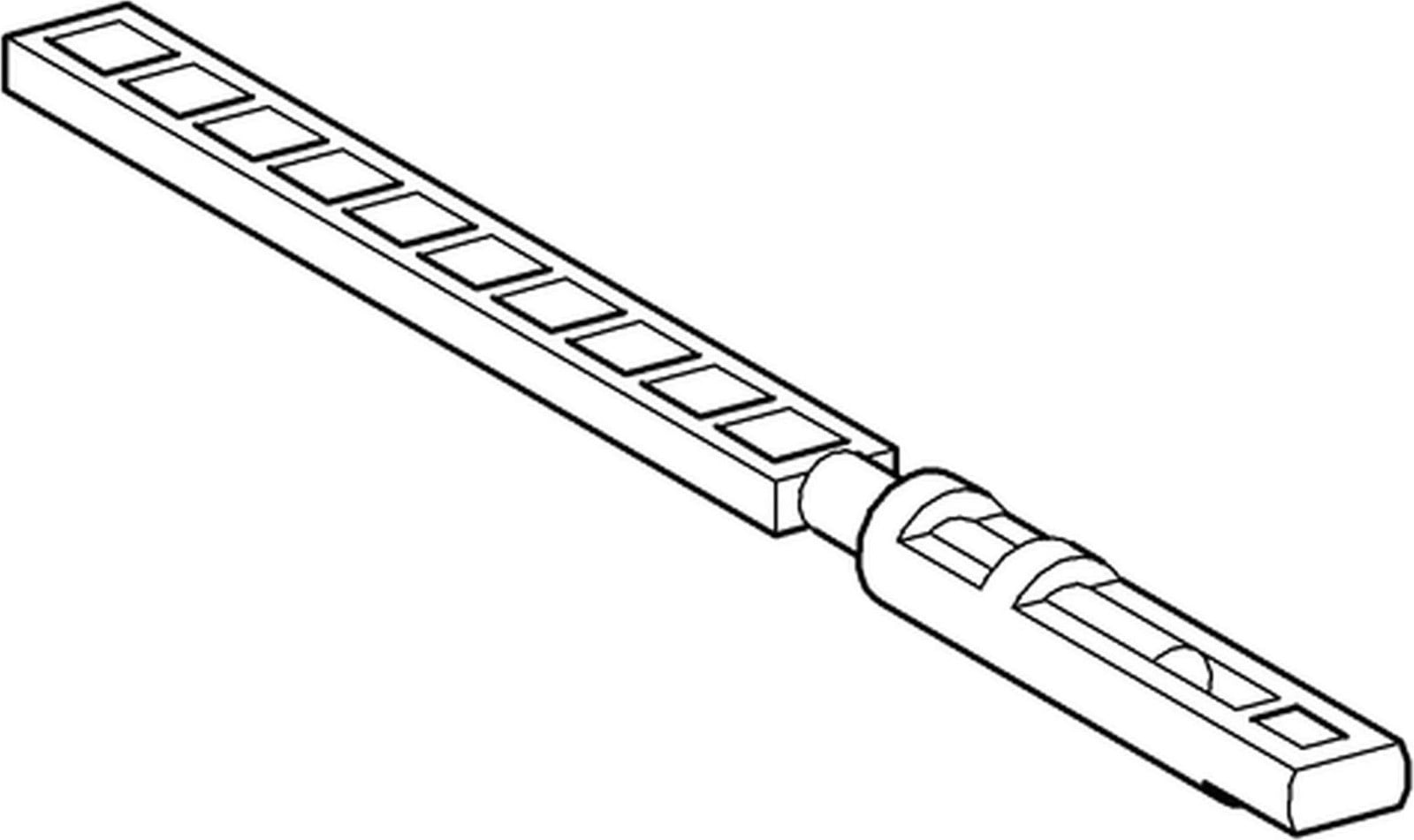 Grohe Classic / Rapid S / Uniset bedieningsstang, chroom - 43546000