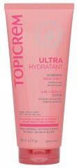 Topicrem Ultra Hydratant Gommage Doux 3en1 Peaux Sensibles Normales à Sèches 200 ml - Tube