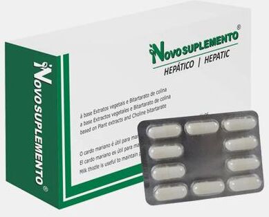 M.J.S. Med® NOVOSUPLEMENTO HEPATICO 60 CAPSULAS