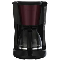 Moulinex FG5S05E0, Filterkaffeemaschine, Schwarz, Rot