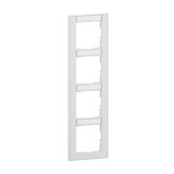 Legrand 4fach Rahmen Weiß 765994 5 St.