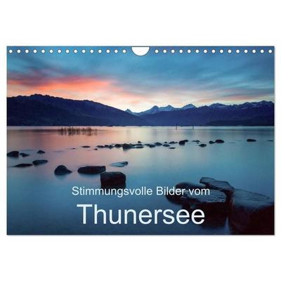 Stimmungsvolle Bilder vom Thunersee (Wandkalender 2027 DIN A4 quer), CALVENDO Monatskalender