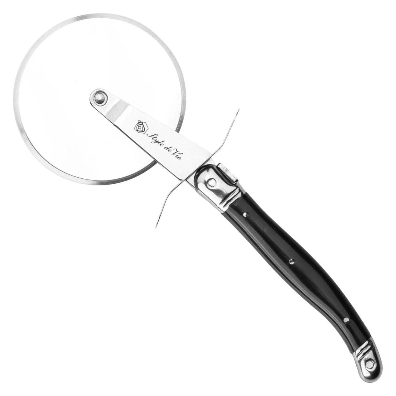 Laguiole Pizzaschneider schwarz (530122)
