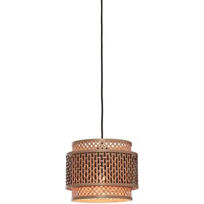 GOOD & MOJO Hängeleuchte "BHUTAN", braun, 1, Ø 25cm H: 20cm, 1 Stk., Leuchten, Hängeleuchte