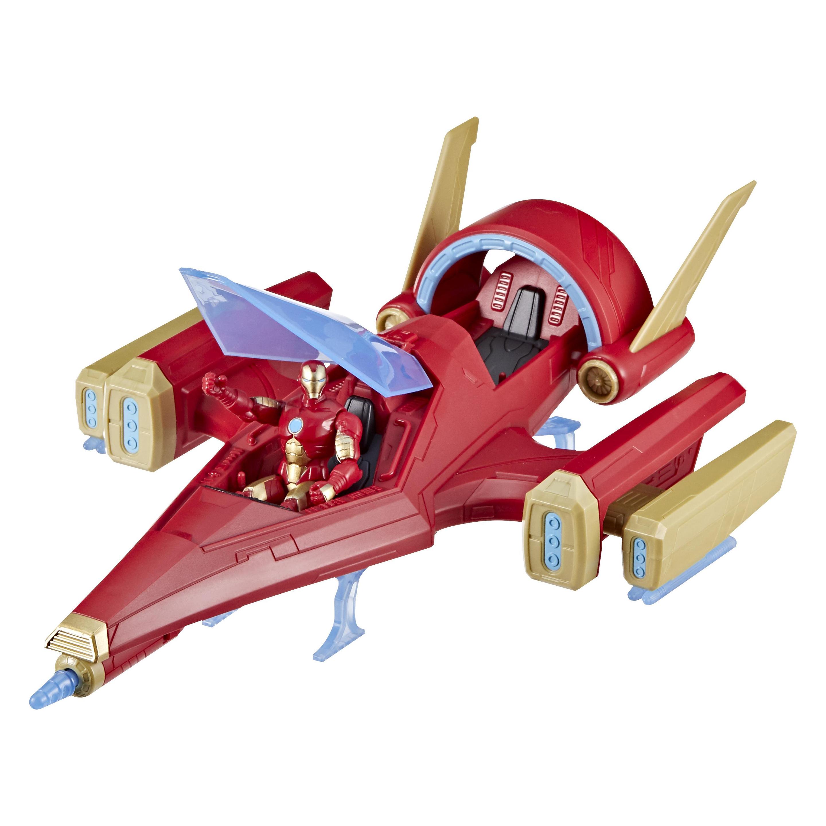 Hasbro Epic Hero Series Iron Man Repulsor Blast Battle Jet (F93295L0)