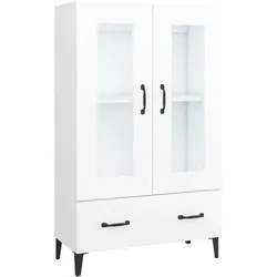 vidaXL Highboard Weiß 70x31x115 cm Holzwerkstoff
