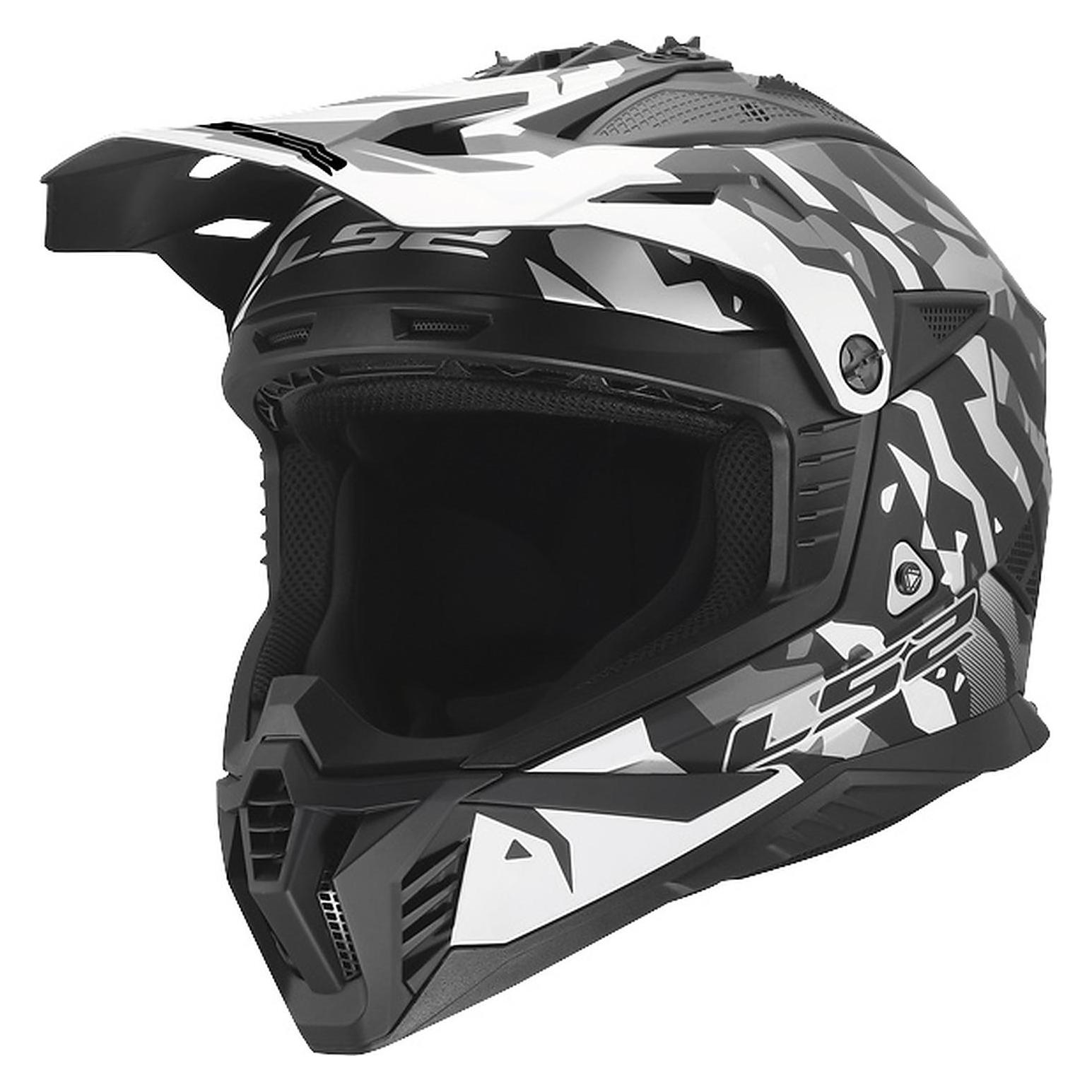 LS2 MX708 FAST II GROTESK MX-Helm (M) (467082307M)