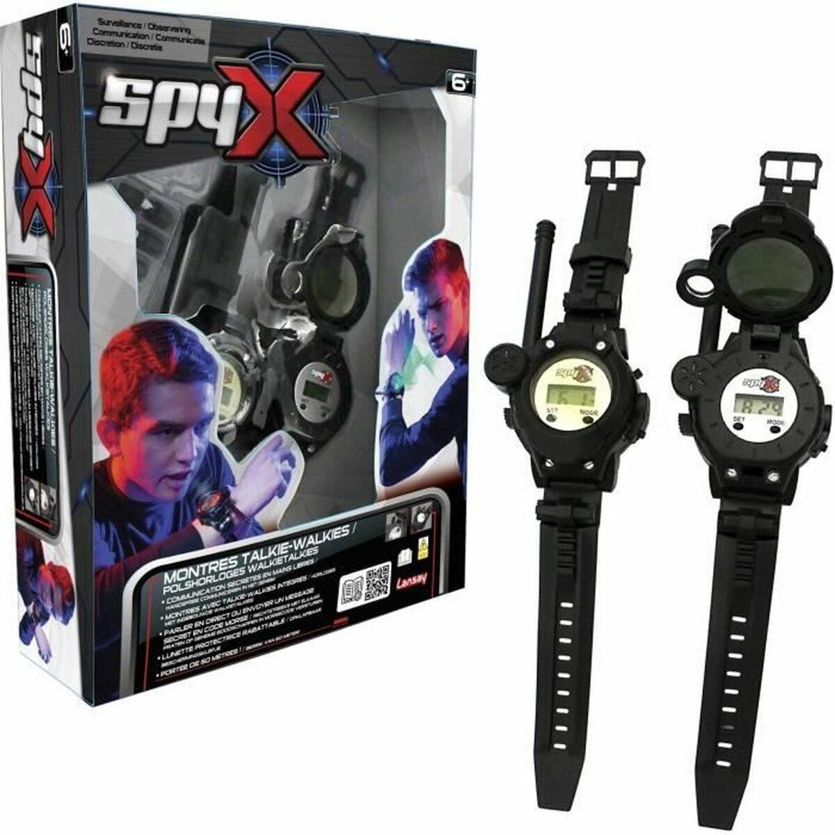 Lansay Set van 2 walkie-talkie horloges SPY