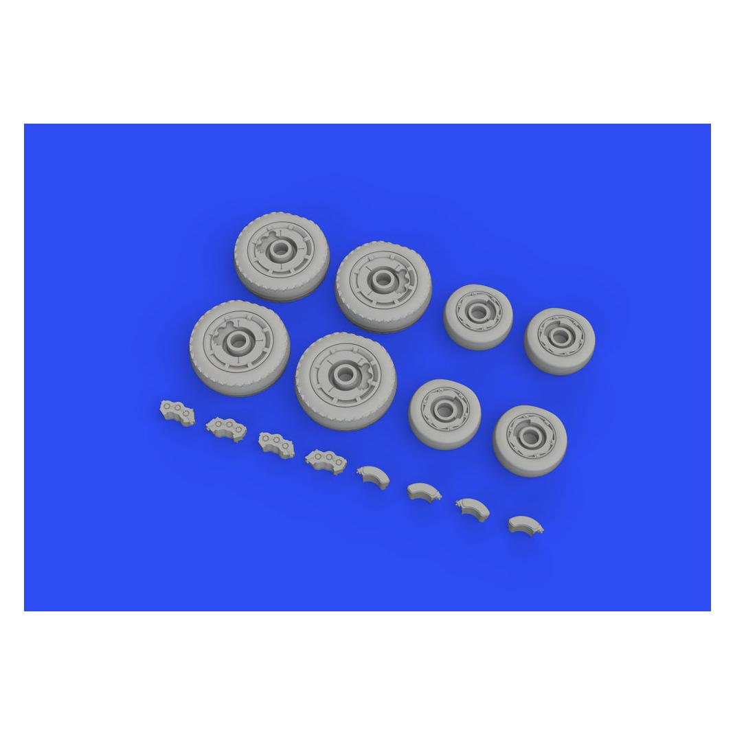 Eduard CH-47A wheels for HOBBY BOSS (648734)