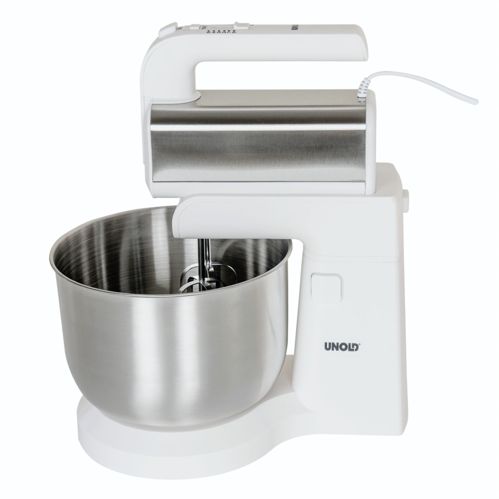 Unold 78720 Hannah weiß Handmixer mit Rührschüssel