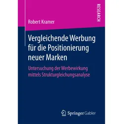 Vergleichende Werbung für die Positionierung neuer Marken, Fachbücher von Robert Kramer