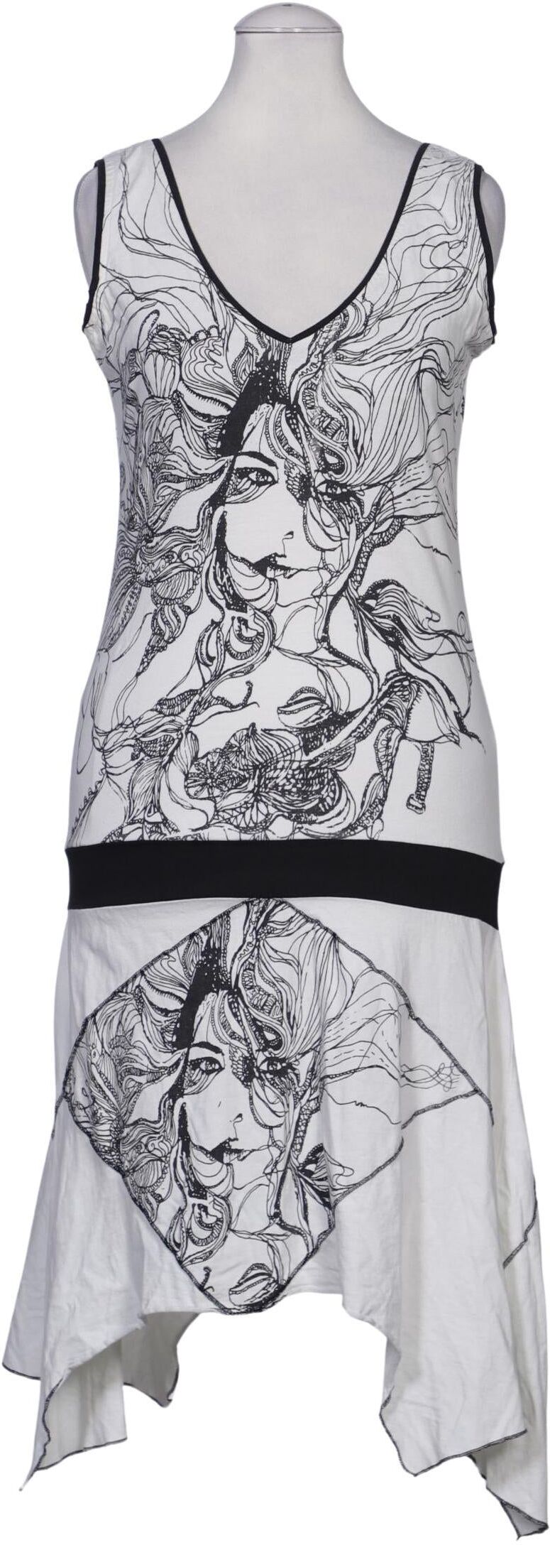Chapati Berlin Damen Kleid, Weiß, Gr. S, Baumwolle - Second Hand
