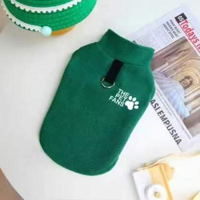 Inspired Finds FleeceComfort Warm Dog Sweater For Small Breeds green s