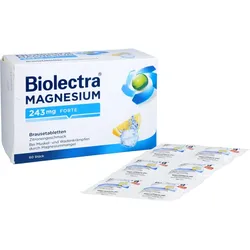 Biolectra Magnesium 243 Forte Zitrone 60 ST