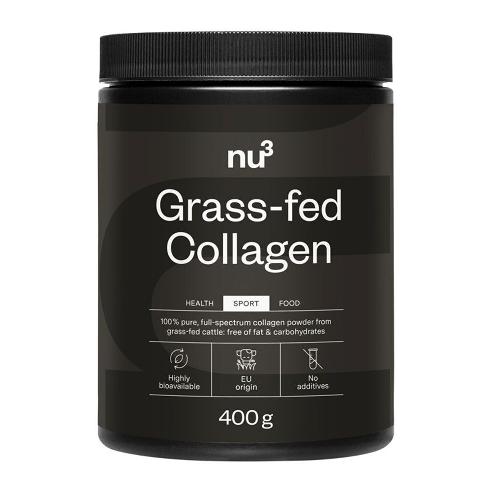 nu3 Grass Fed Collagen 400 g Pulver