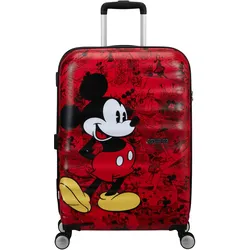 American Tourister WAVEBREAKER DISNEY Spinner, Koffer, Rot