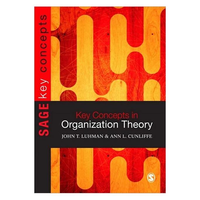 Sage Publications Key Concepts in Organization Theory (Englisch, Alain Cunliffe) (45801536)