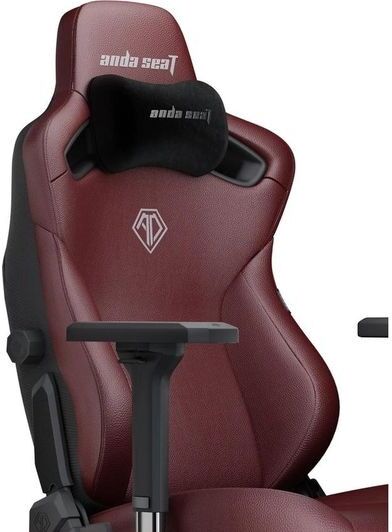 AndaSeat Kaiser 3 Premium Gaming Chair - XL, Classic Maroon PVC Leather