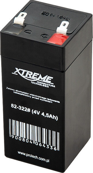 XTREME Gelaccu 4V 4,5Ah onderhoudsvrij