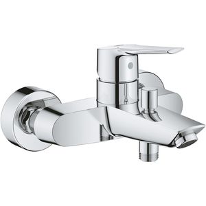 GROHE Badewannenarmatur Start 24206002, aus Messing, mit Einhebelmischer, zur Aufputz-Montage, verchromt