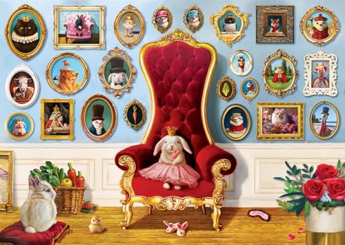 EuroGraphics Puzzel 500 stukken XXL Princess Bunny door Lucia Heffernan