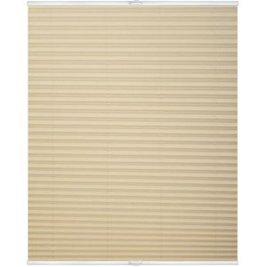 Lichtblick Plissee Klemmfix, creme, 45 x 130 cm, ohne Bohren, zum Klemmen