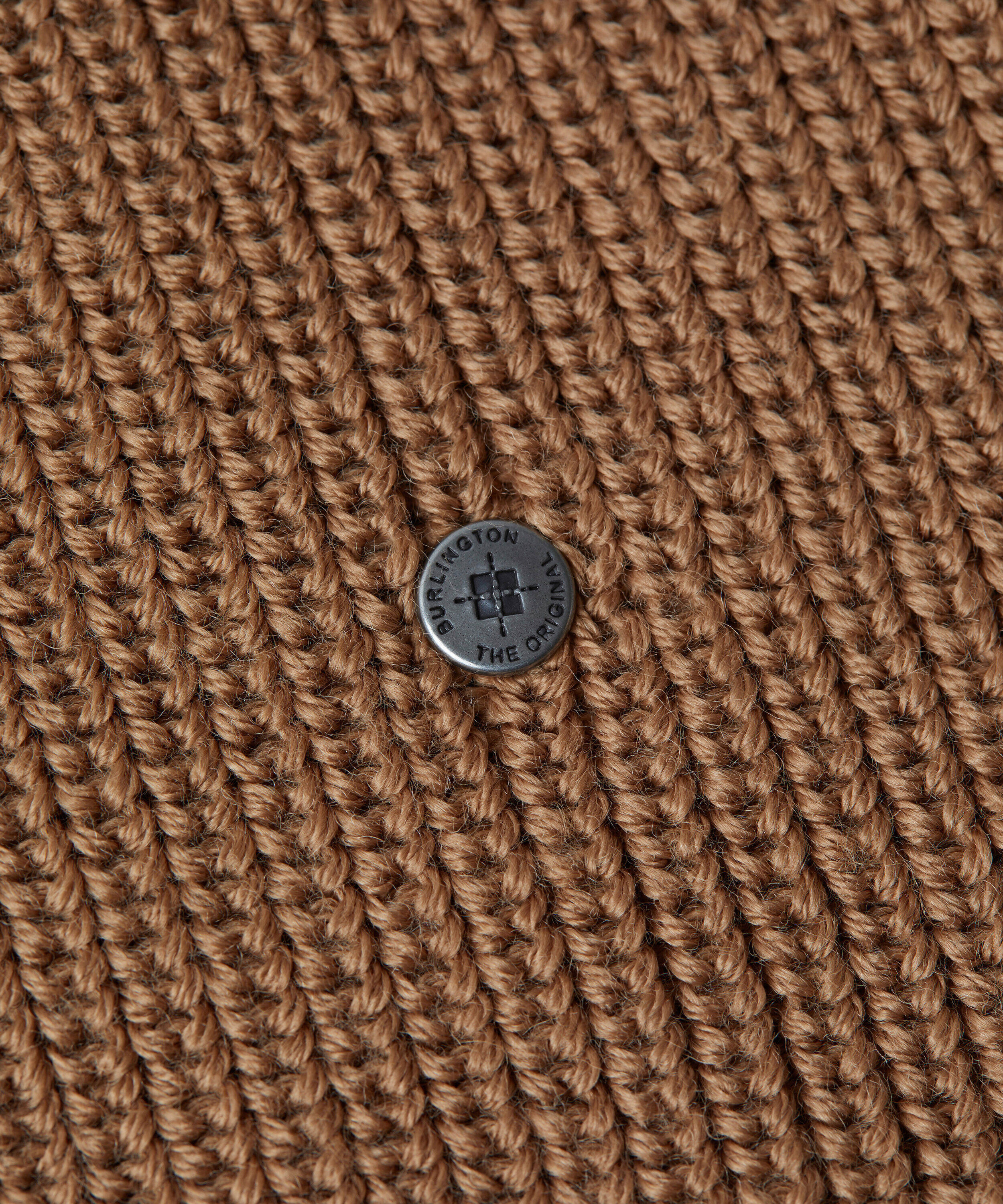 Schal BURLINGTON "Kensington", Damen, Gr. onesize, beige (wholegrain (5017)), Modetücher Schal