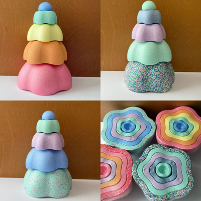 Smart Shopping Spot Sensory Integration Foam Toys, Kids Balance Stapstones, 5pcs Sports Balance Toys For Kids a