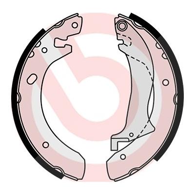 Brembo Bremsbackensatz [Hersteller-Nr. S44504] für Land Rover