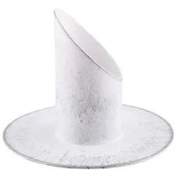 Mega-Leuchter weiß/silber D 3 cm